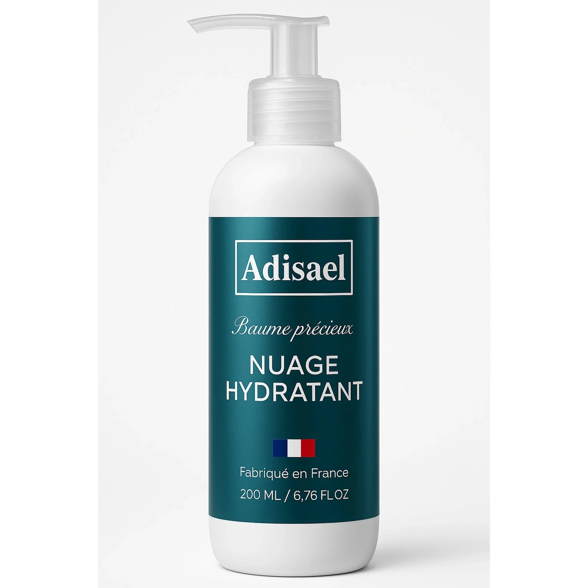 Adisael Nuage Hydratant moisturizing body balm in 200ml white bottle with blue label