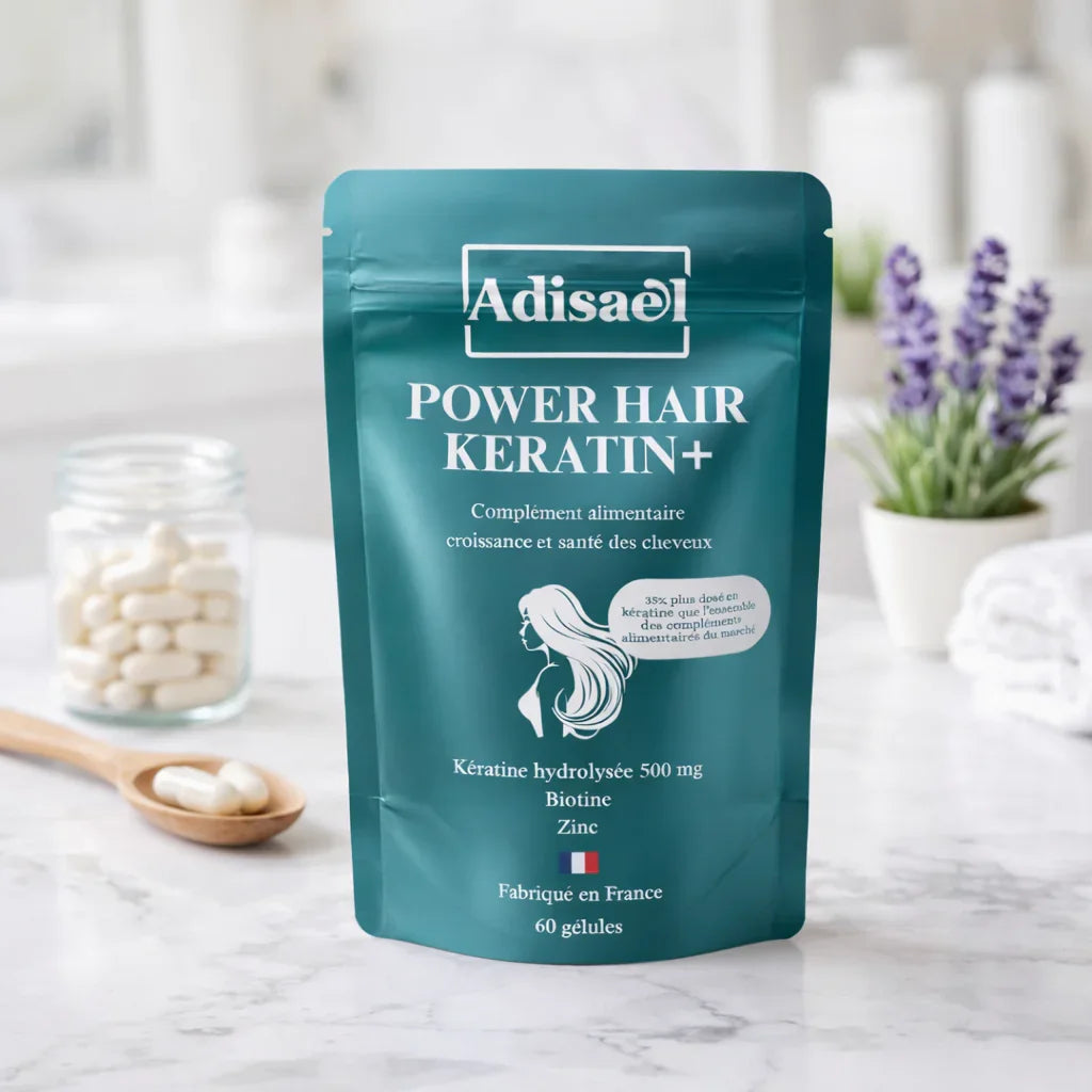 Pack Cure 3 Mois – POWER HAIR KERATIN+ (2 Achetés + 1 OFFERT)