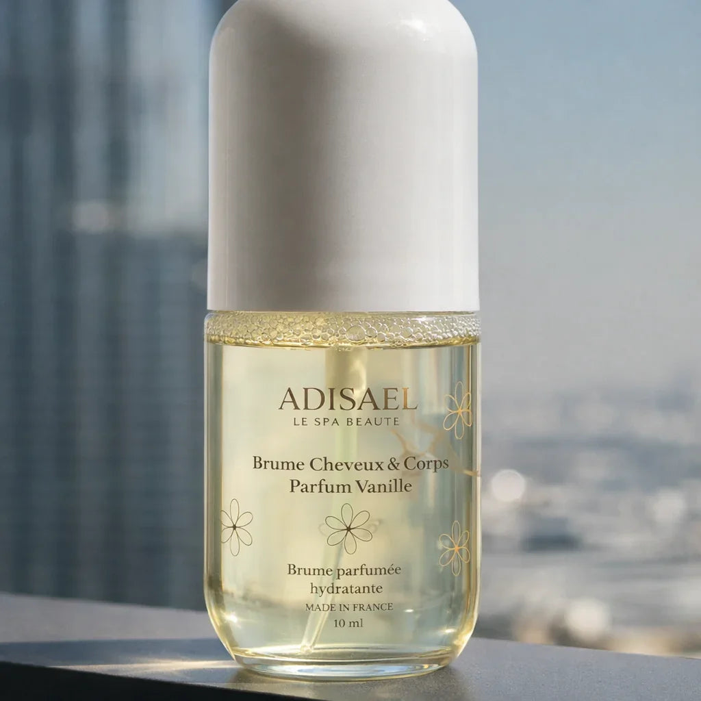 Brume Cheveux & Corps Vanille – Brume parfumée hydratante | ADISAEL